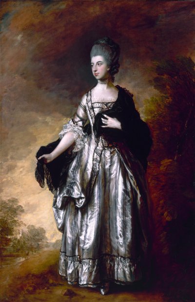 Isabella, vicomtesse Molyneux, plus tard comtesse de Sefton - Thomas Gainsborough